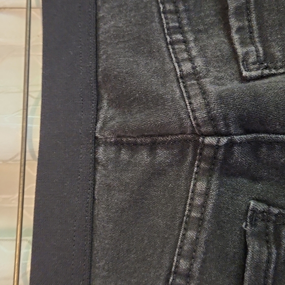 Simply Vera Vera Wang Black Denim  Jeans size 10 - Picture 8 of 14